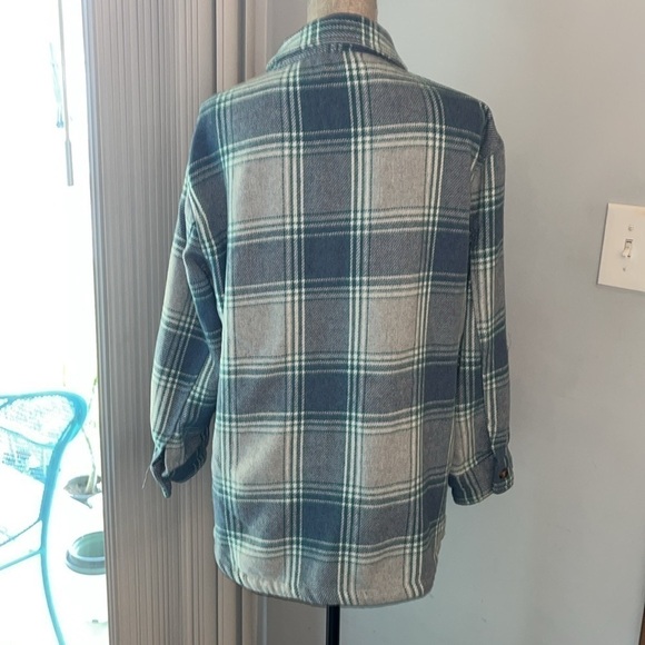 MEMBERS MARK WOMEN'S SHACKET HEAVY SHIRT WOOL BLEND COAT SZ MEDIUM CLOTHING - Picture 2 of 7